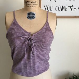 Purple CropTop